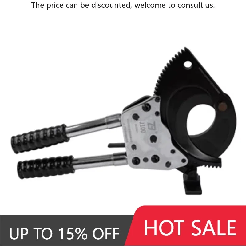 

J100 Ergonomic Handles Hydraulic Manual Hand-operated Ratchet Cable Cutter