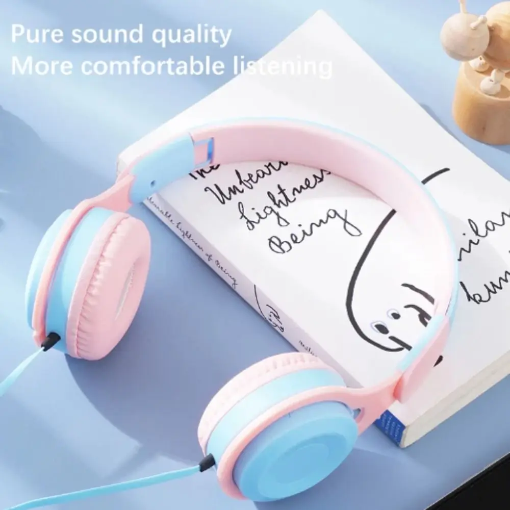 

Wired Headworn Wired Headset Folding Style Headworn Cellular Wired Headset Universal New Wired Headworn Earphones Birthday Gift