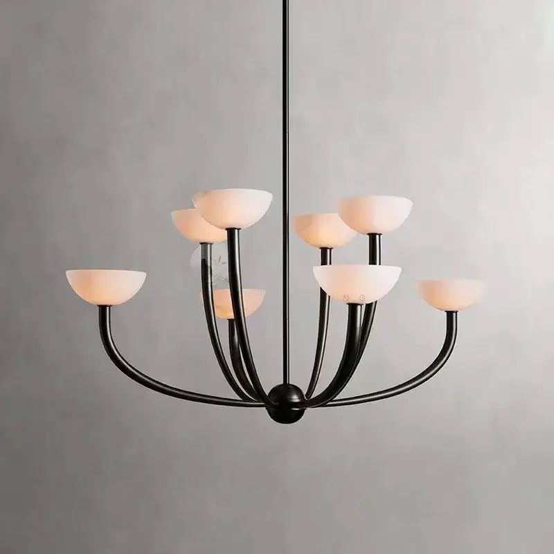 New Retro Living Room Pendant Light Restaurant Light Creative Simple and Fashionable Decorative Light Homestay Study Lighting