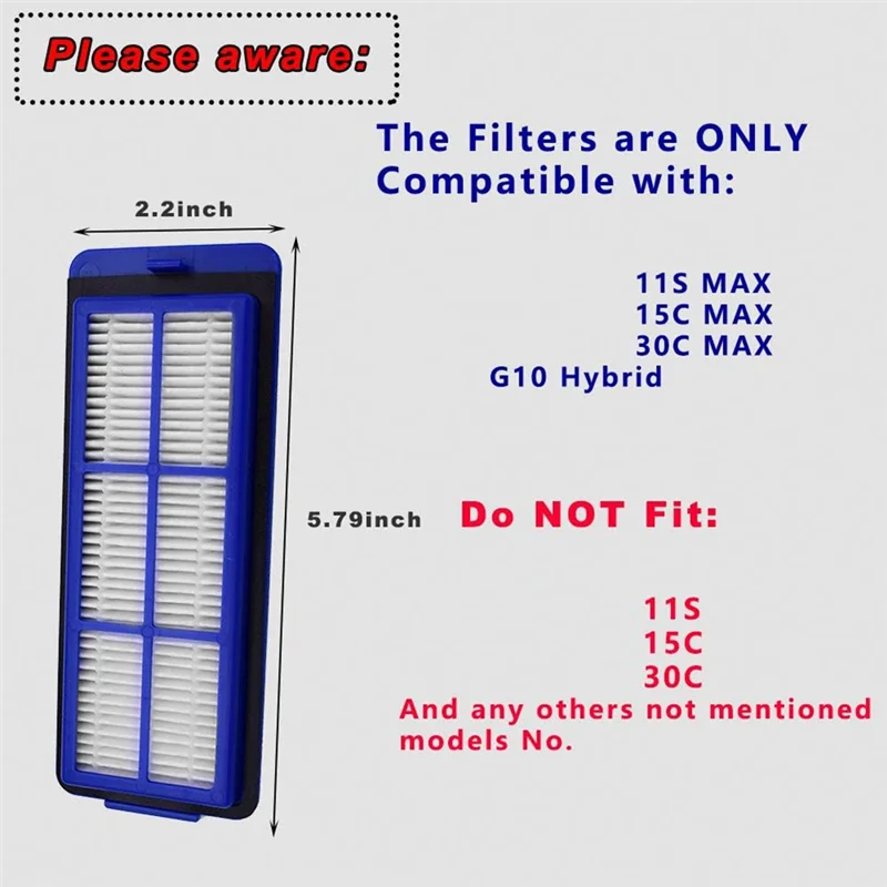 استبدال مرشحات EAS لملحقات الفلتر الروبوتي Edge/Hybrid/Verge، G10، G20