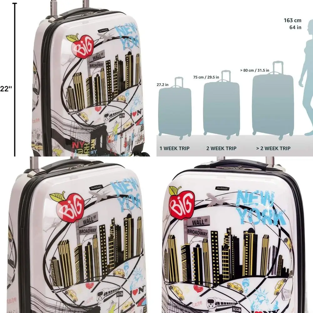 

New York 20 Hardshell Spinner Luggage, Carry-On Size