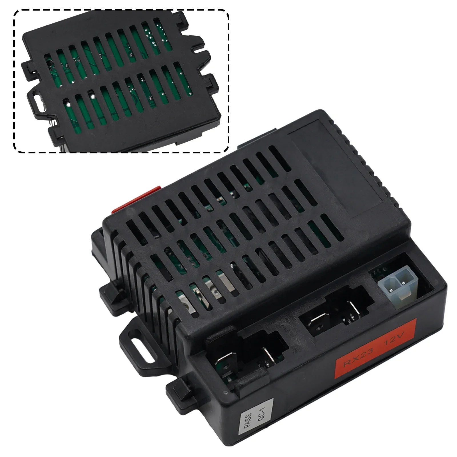 Imagem -04 - Weelye Rx23 12v Veículo Elétrico Infantil 2.4g Bluetooths Receptor Remoto Rx23 Rx37 para Bebê Ride-on Toy Controller