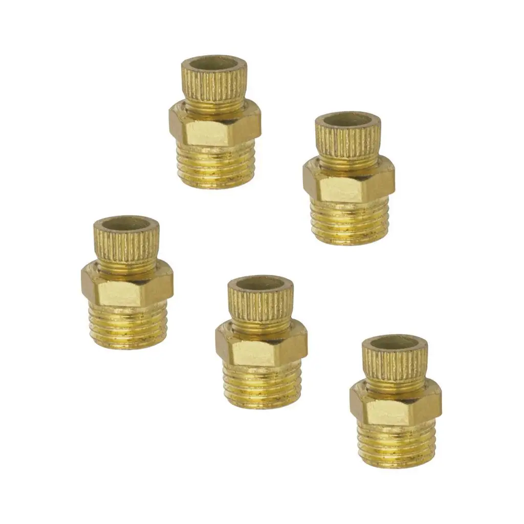 5 Pieces Air Compressor Drain Valves/ External Drain Cock/ Air Compressor Tank Water Drain Plug