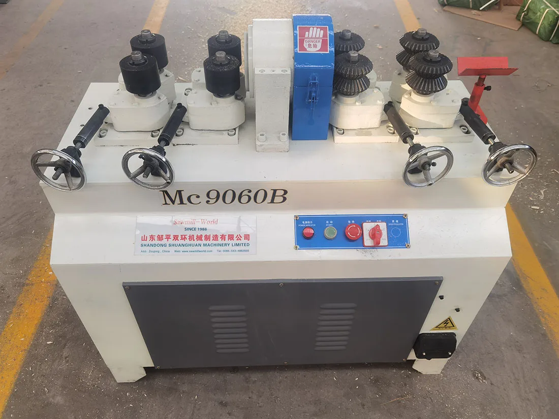 Fresatrice per aste/bastoncini rotonde in legno per mocio/swob