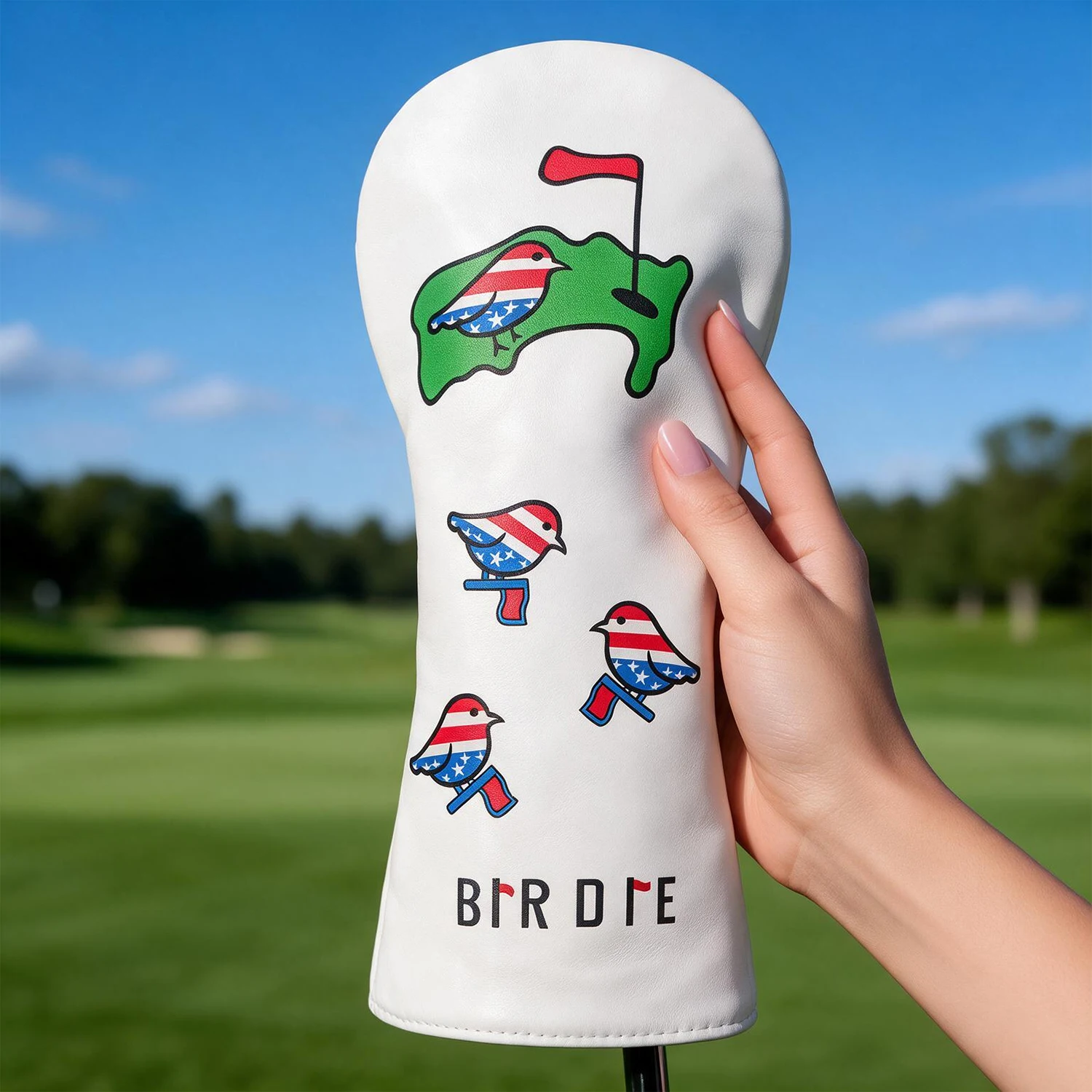1PC Golf Club Head Cover, Map  - Golf Driver recension och pris