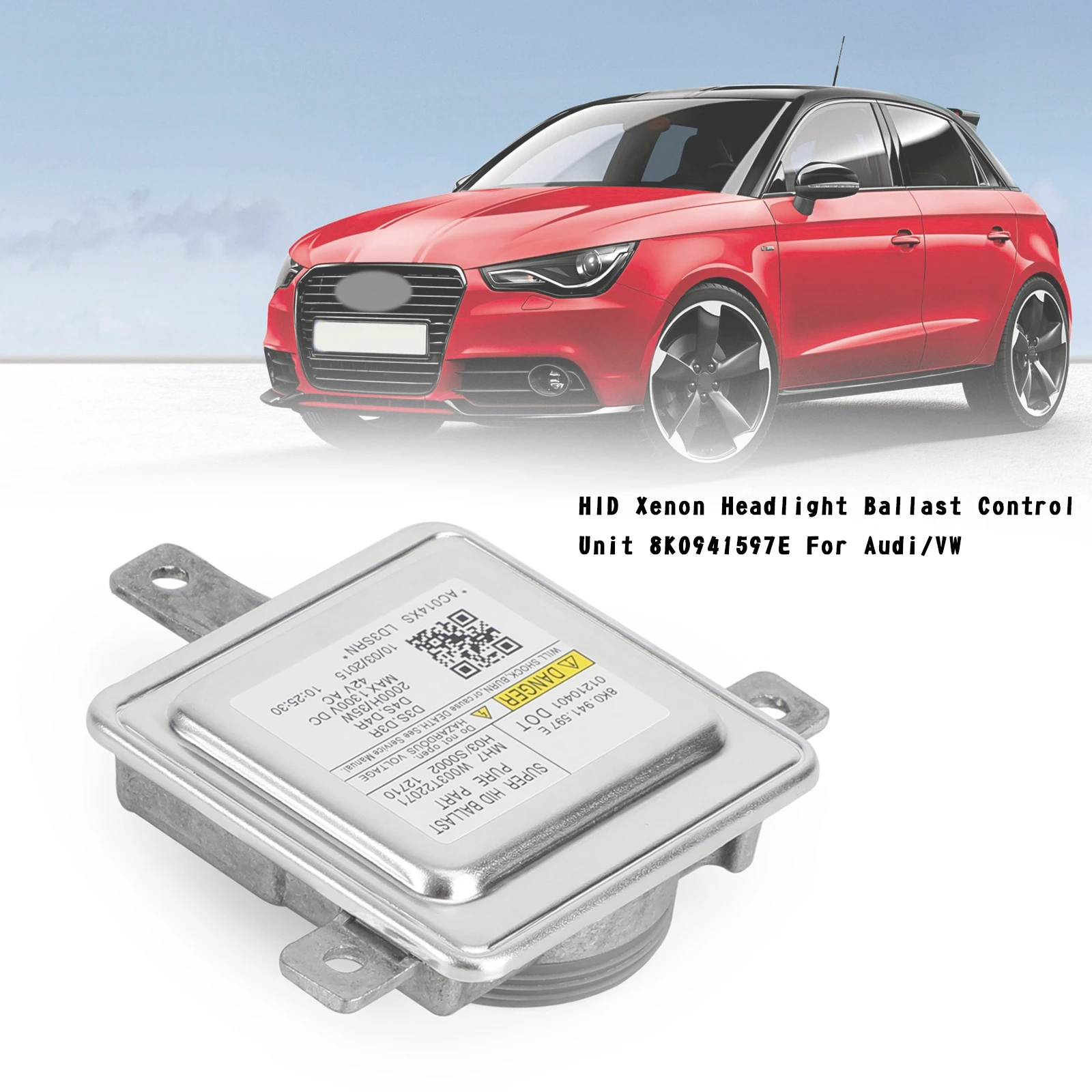 Areyourshop HID Xenon Headlight Ballast Control Unit For Audi A1 A4 Q5 Polo Golf 8K0941597E BLA-597E-N Car Auto Parts