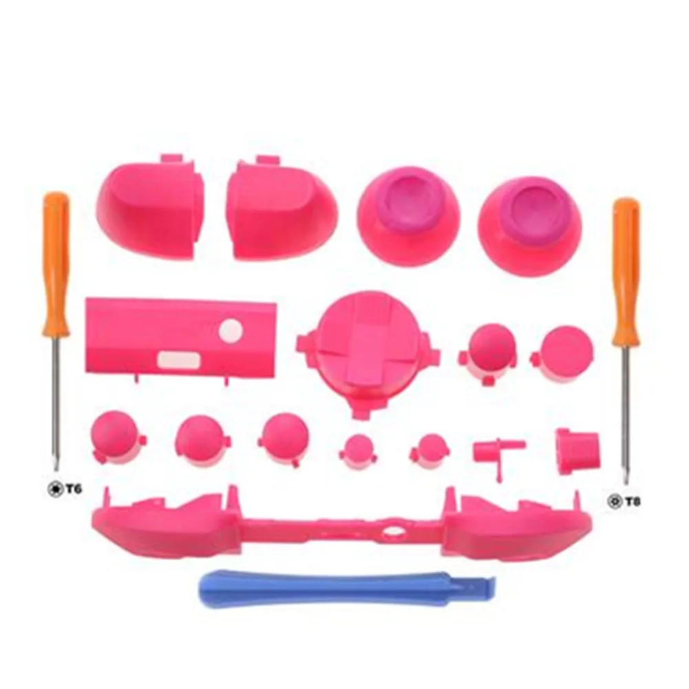 Custom Keys Full Set Buttons Replacement For Xbox Series X S Controller ABXY Trigger Grips Stick Parts With Disassembly Tool Kit