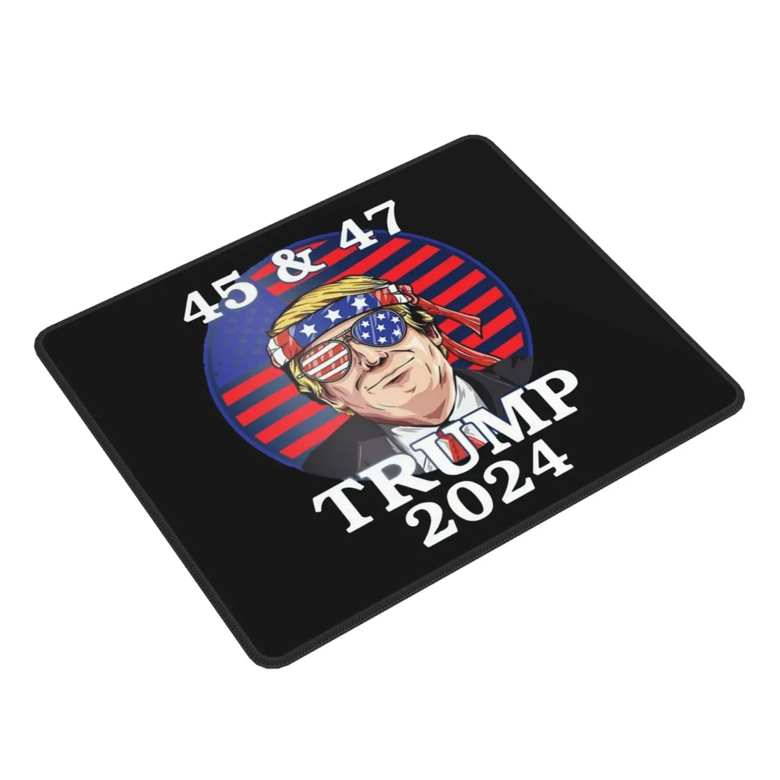 Trump Vance 2024 ขายร้อนสแควร์แผ่นรองเมาส์สบาย Gaming Mousepad แผ่นรองเม้าส์แป้นพิมพ์ Mats Pad 30x25 ซม.