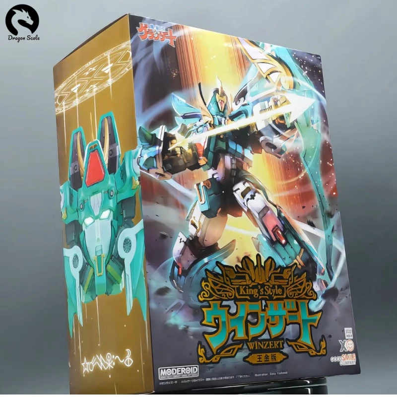 

В наличии Оригинальная сборная модель MODEROID Magical King Granzort Stormbringer King Edition, фигурка-игрушка