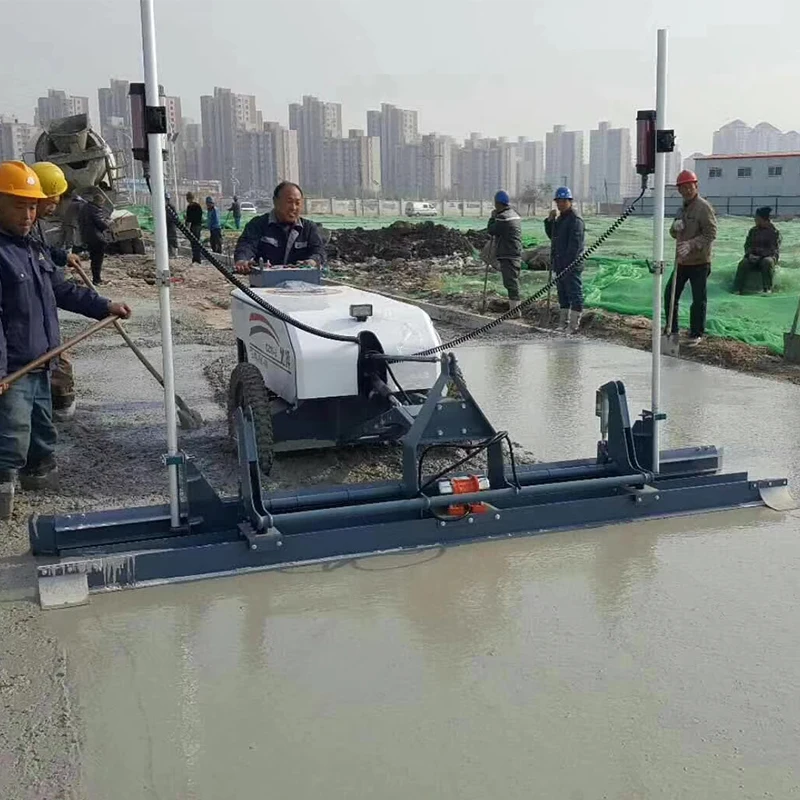 Concrete Laser Leveling Machine Laser Screed Machine Large Telescopic Boom Concrete Laser Leveling Machine CE Certified