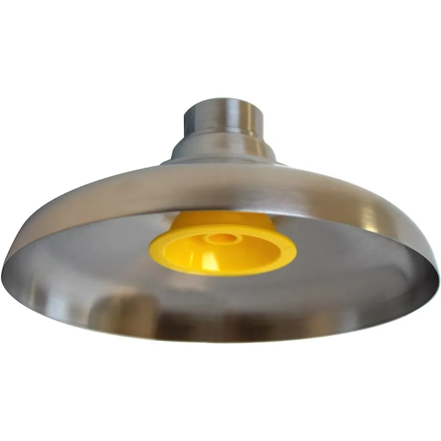 SE820 Lifesaver 8 in. Safety Shower Head Stainless Steel for Emergency Use in Industrial and Laboratory Settings Durable Stainl
