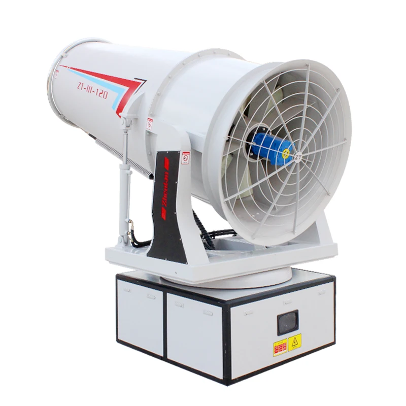 Industrial 100 Meters Automatic Spray Machine Air Cleaning Equipment Dust Removal Suppression Large Area Humidification Fog