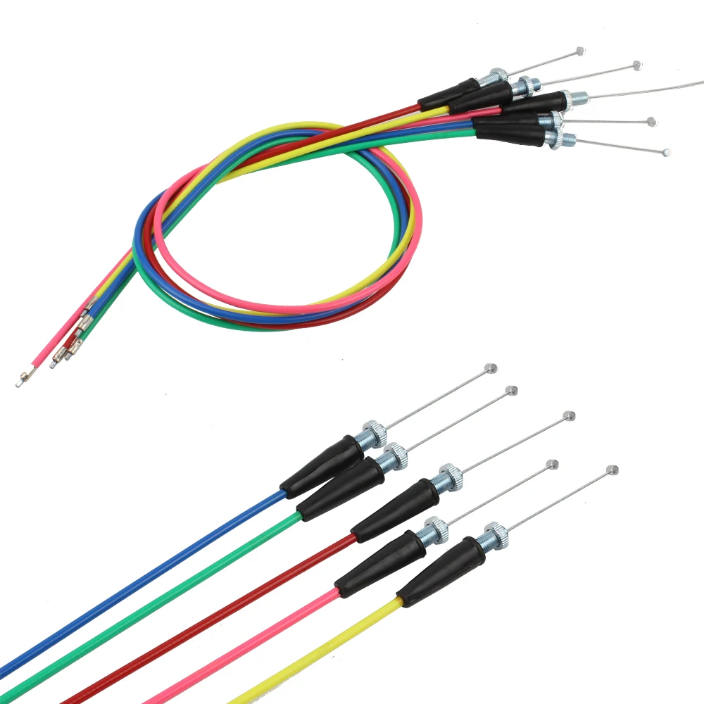 990mm New 4 Colors Motorcycle ATV Dirt Pit Bike Accessories Universal Twist Throttle Cable for KTM Honda Yamaha Kawasaki Suzuki