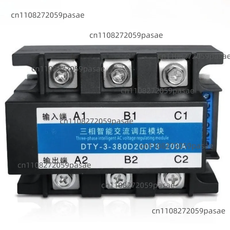 Intelligent AC voltage regulation module 1-5V/0-10V/4-20MA solid state temperature regulation dimming heating tube 380V