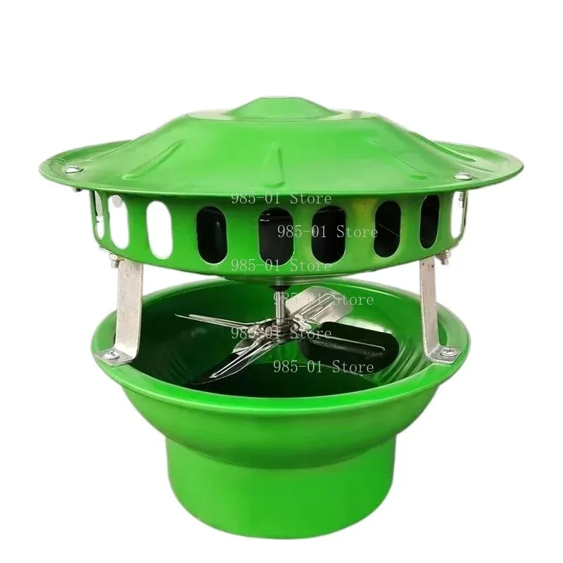 Heavy-Duty Chimney Draft Booster, High-Power Anti-Backdraft Smoke Ventilator for Fireplaces & Stoves