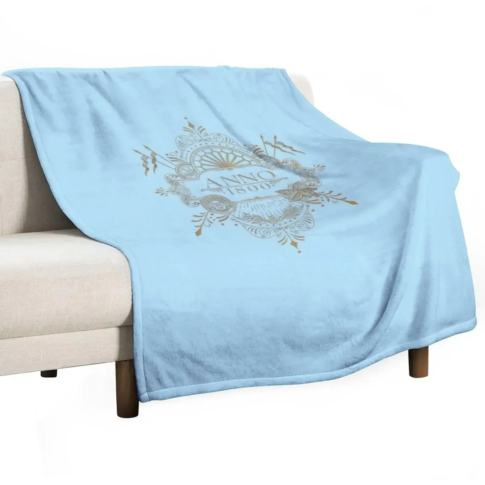 Anno 1800 Logo Essential T-Shirt Throw Blanket blankets and throws Thermals For Travel Plaid on the sofa Blankets