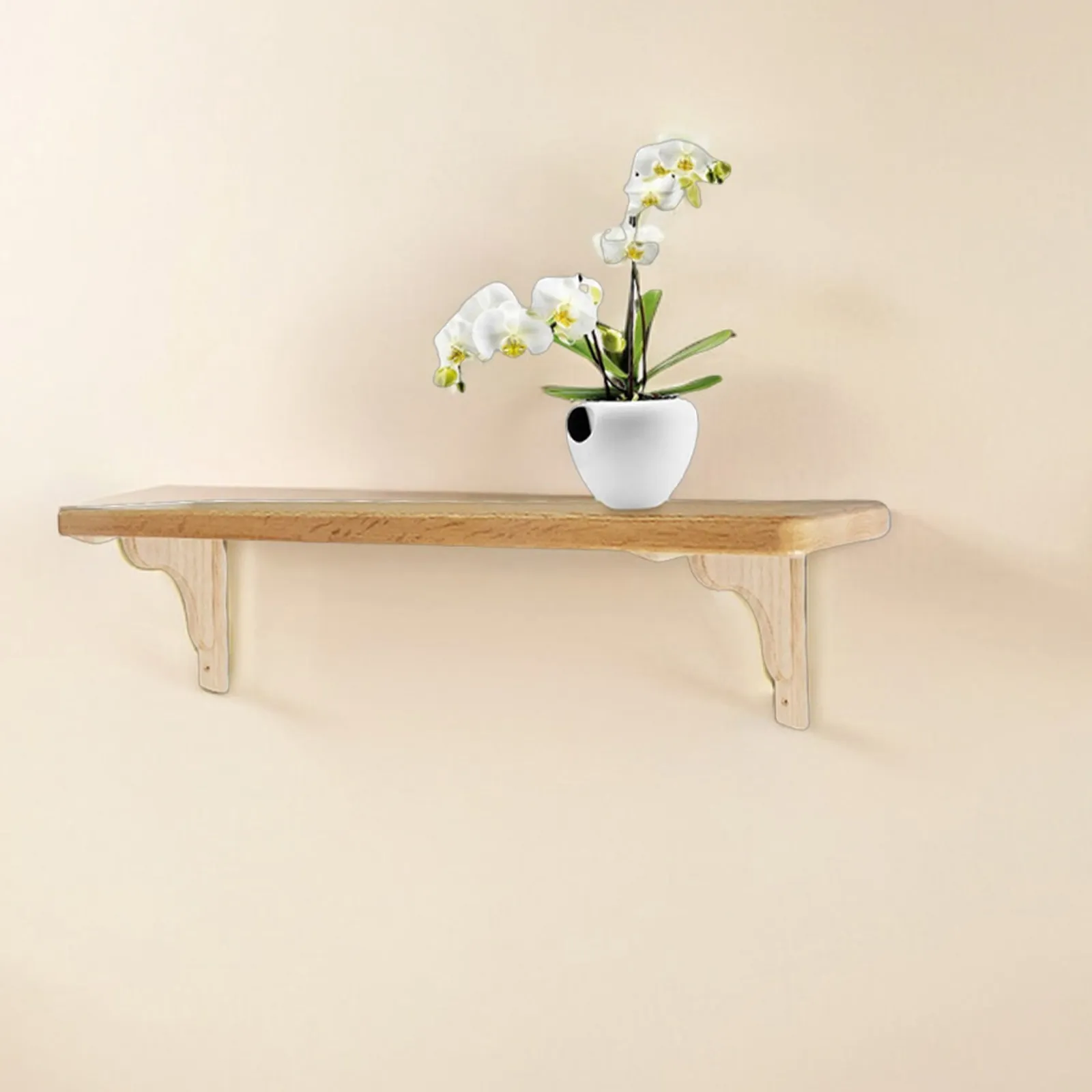 

2 шт. Деревянные треугольные кронштейны для полок, настенные, усиленные, декоративные, для кухни и ванной комнаты