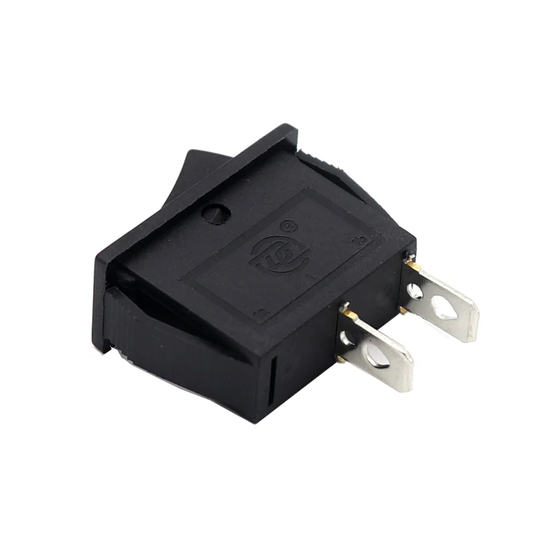 【5-1PCS】KCD3 Rocker Switch 15A 250V/20A 125VAC 2Pins SPDT ON-OFF 2 Position Black Boat Power Switch