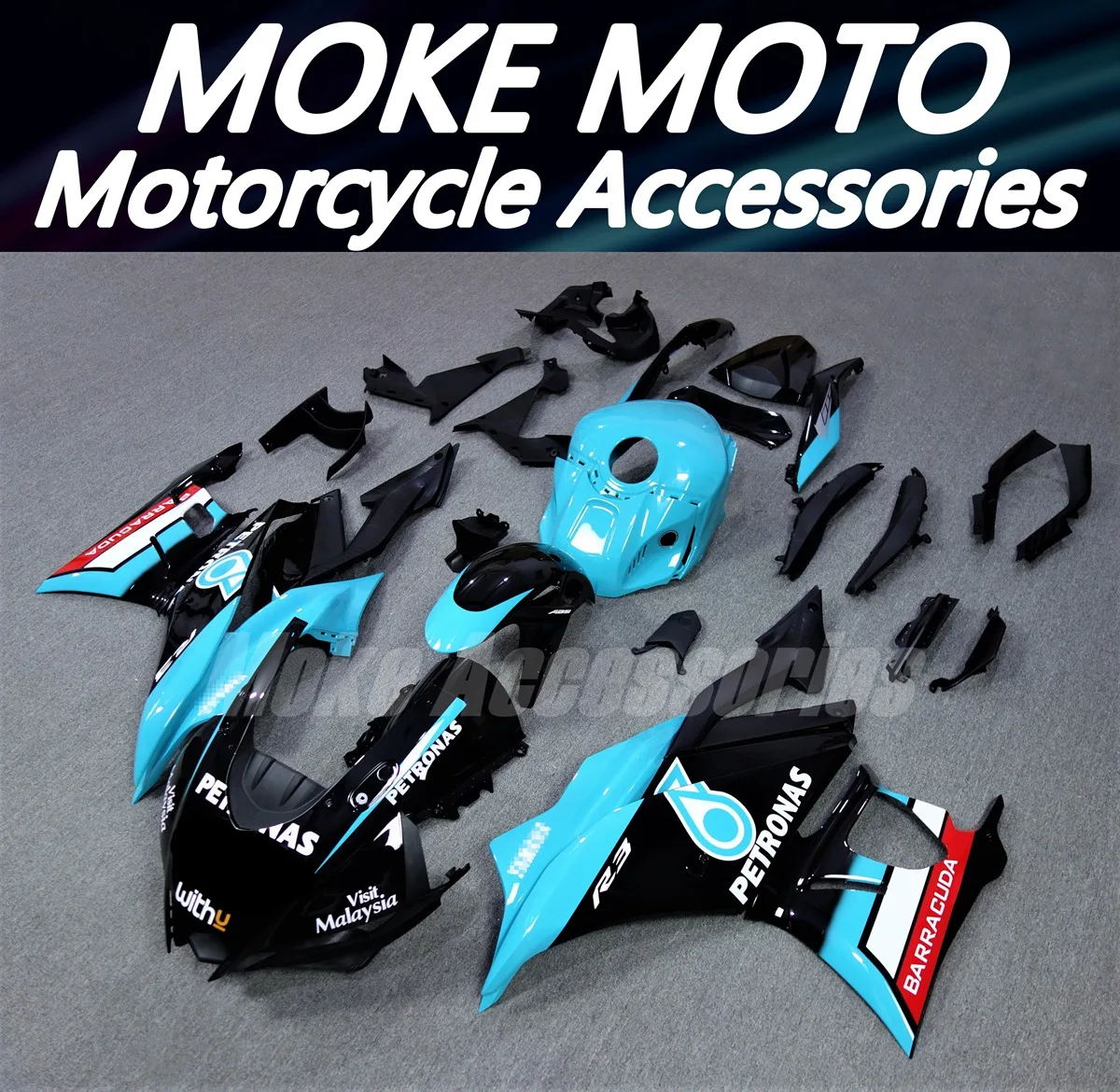 Fairings Kit Fit For YZF R25 R3 2019 2020 2021 2022 2023 Bodywork set High quality ABS injection New Black White Blue