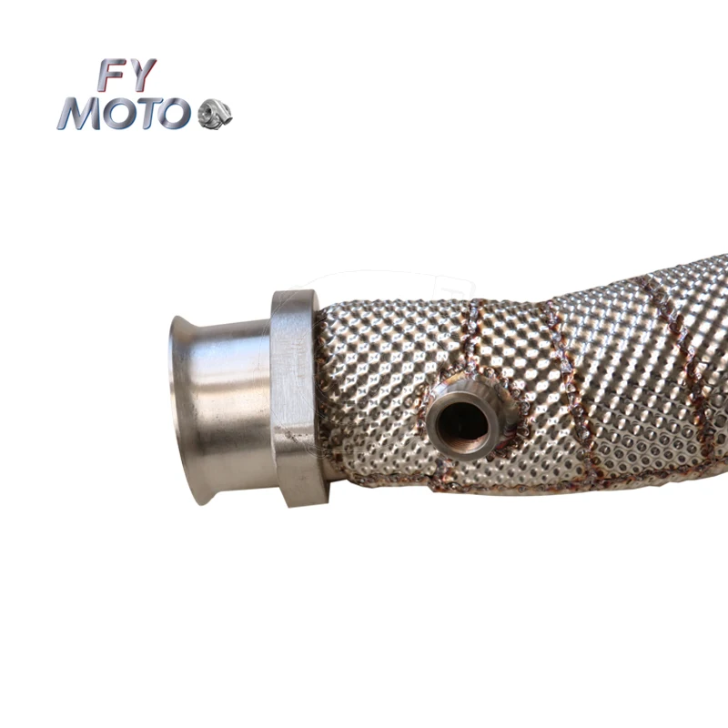 ماسورة العادم المقطوعة لـ W463 AMG G65 G63 4.0T/5.5/6.0L 2013-2018 مع درع الحرارة