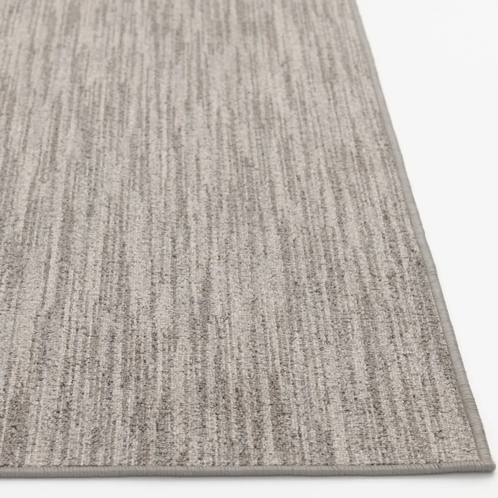 Alfombra de interior gris teñida espaciada 90x118