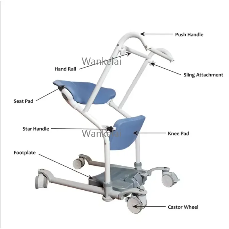 Stand Assist Lift Sit-stand Transfer Lift Is A Fall Prevention Patient Transfer Lift For Homes And Facilities