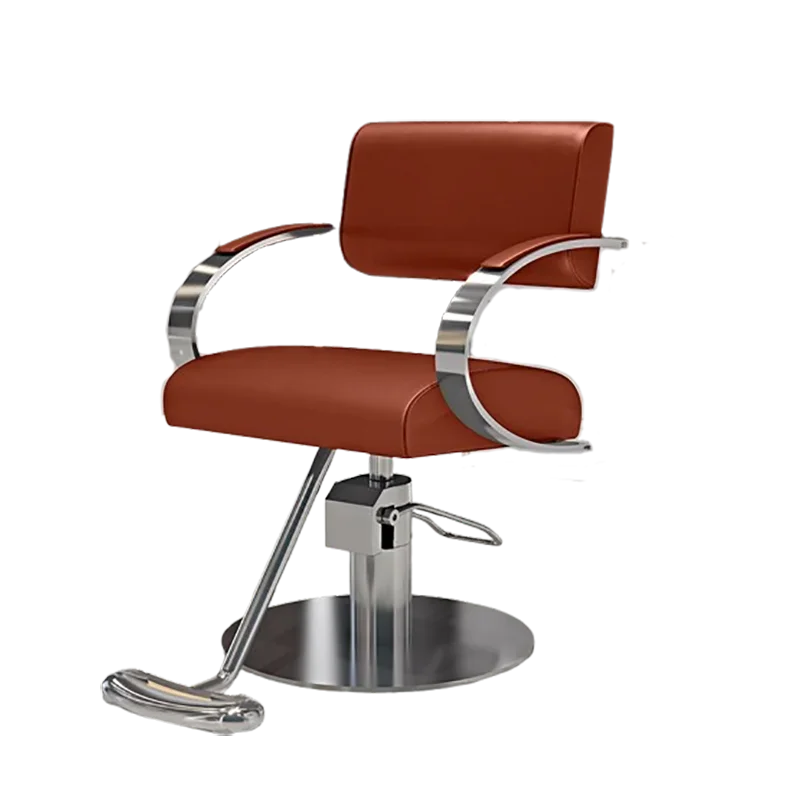 &Premium Classic Barber Chair Adjustable Design Swivel Specialty Barber Chair Elegant Modern Cadeira Barbeiro Salon Furniture