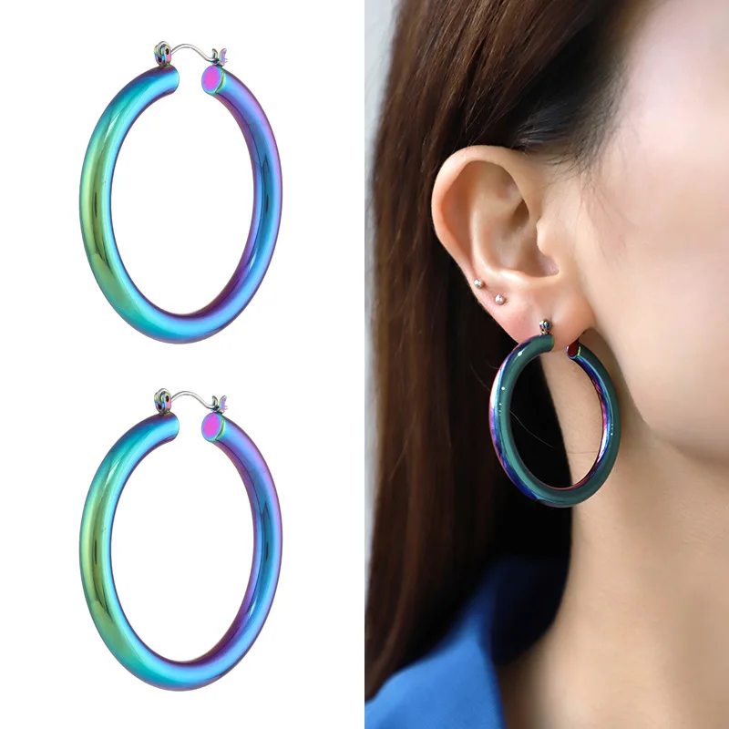 

CINSY Jewelry Stainless Steel Earrings Kolczyki Brincos Piercing Christmas Aretes Earrings For Women Pendientes Mujer Earrings