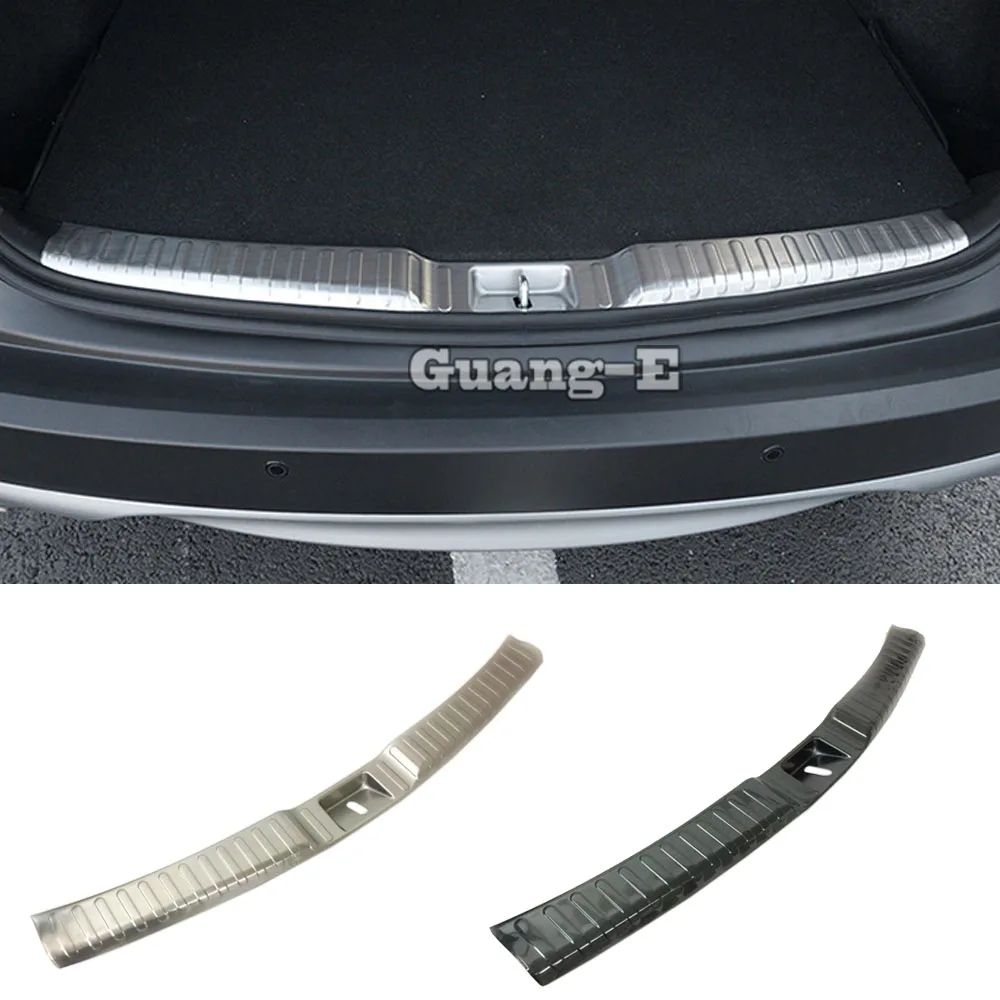 

Rear Trunk Inner Sill Guard Strip for Honda CRV CR-V 2017 2018 2019 2020 Door Sill Scuff Plate Stainless Steel Car Accessories