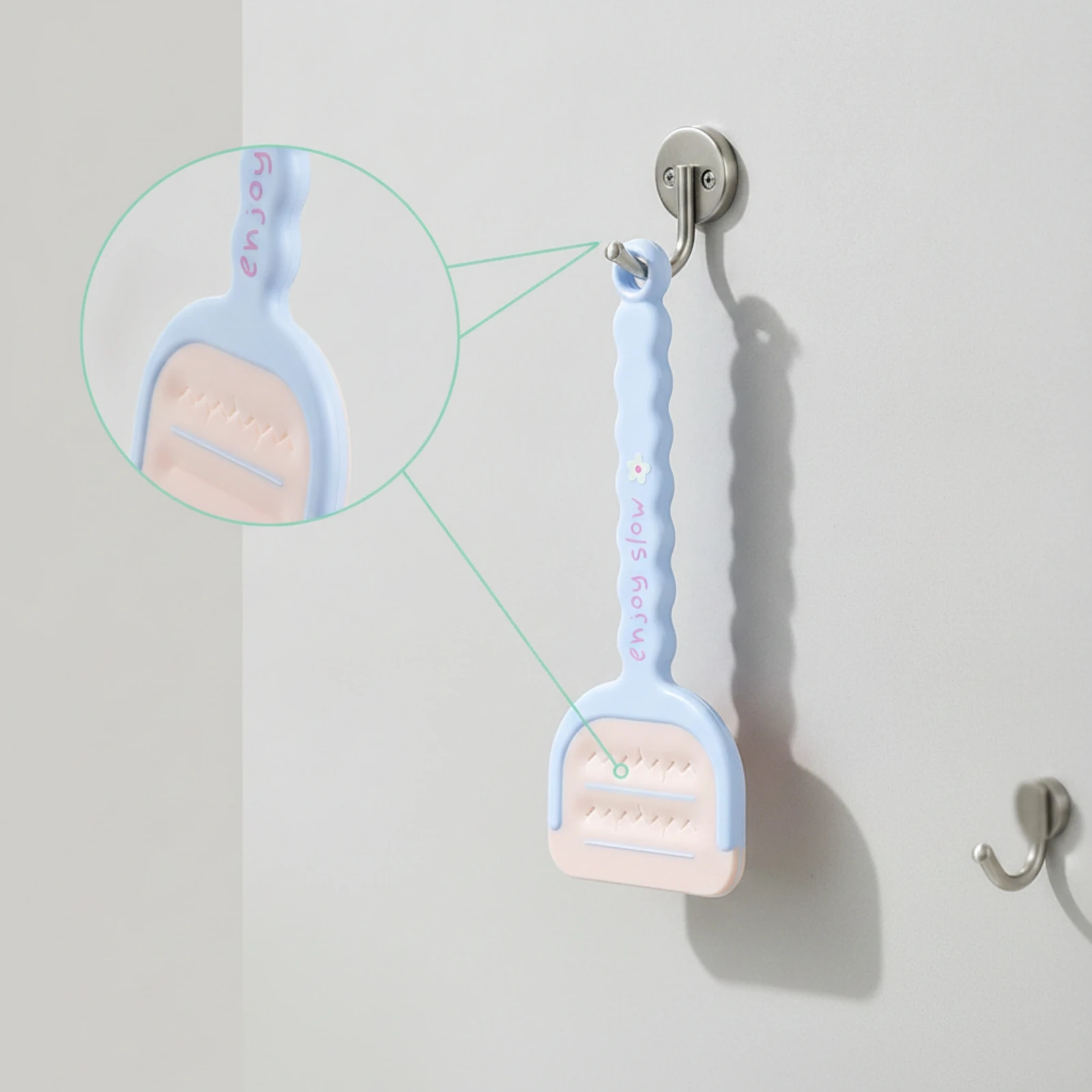 Scraper with Long Handle Precision Bathroom Scraper Cleaning Tool with Long Handle Easy to Clean Scrubbing Brush Versatile