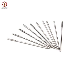 10Pcs/Set DIY Crafts Large Eye Embroidery Tapestry Knitters Wool Needles Blunt Bees Darning Needles Threading Metal Sewing Tools