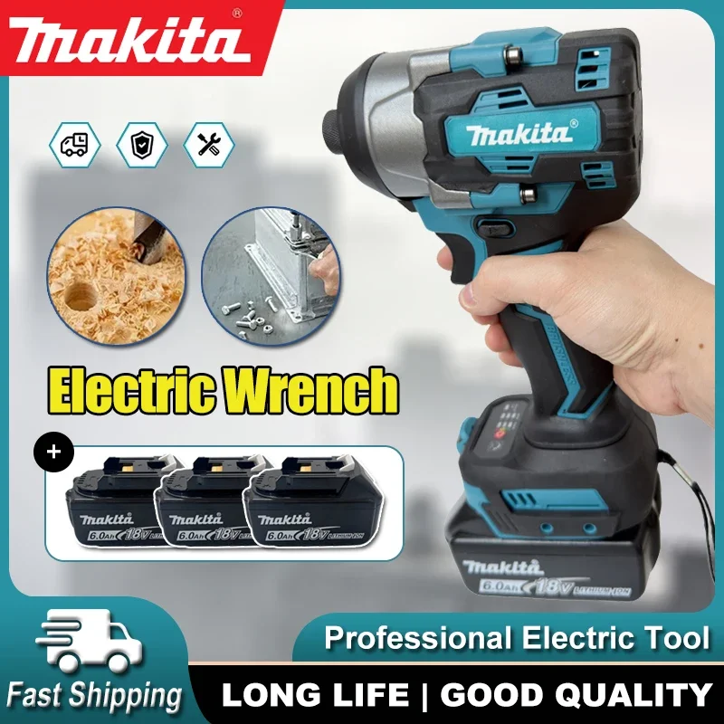 makita-brushless-electric-tool-wrench-torque-lithium-battery-powered-tool-repair-tool-for-automotive-and-work