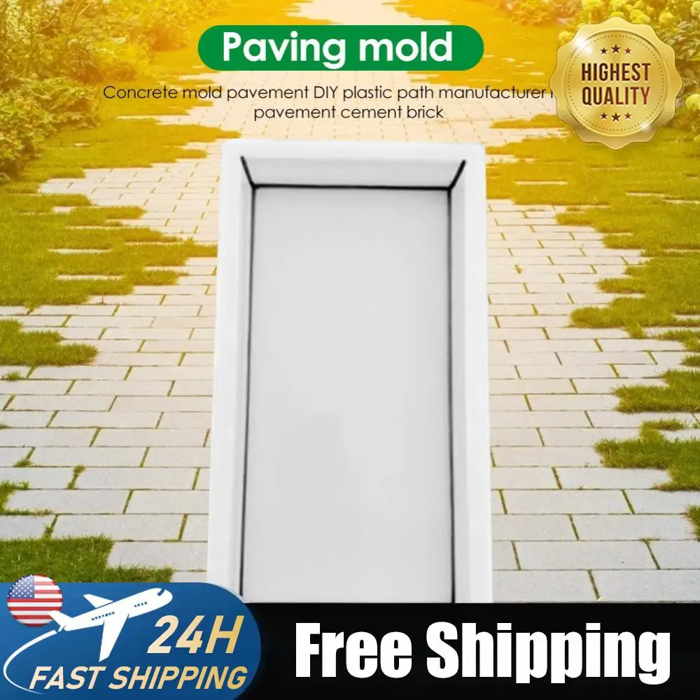 

Reusable Garden Road DIY Manually Paving Cement Concrete Mould Path Maker