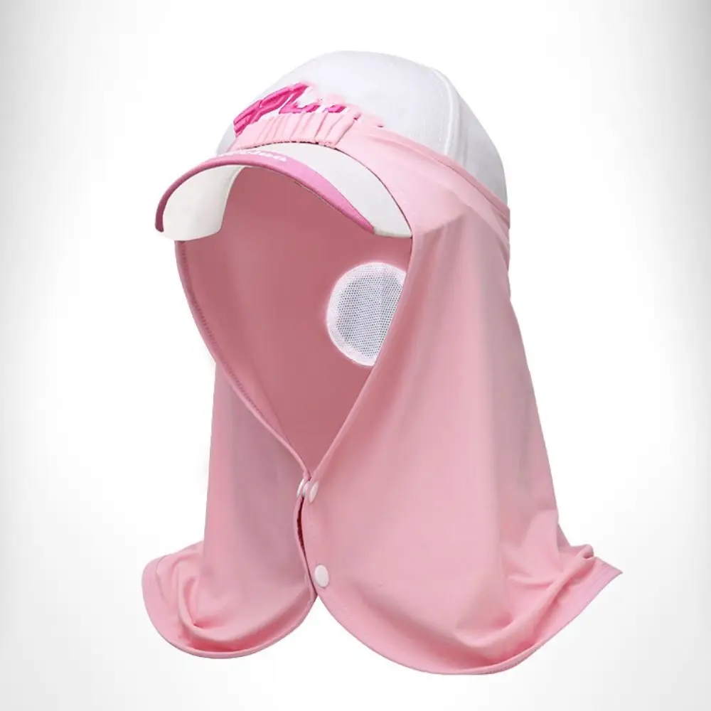 

Ice Silk Golf Sunscreen Neckerchief with Elastic Soft Cool Breathable Mask Anti-UV All-round Sun Protection Headscarf Summer