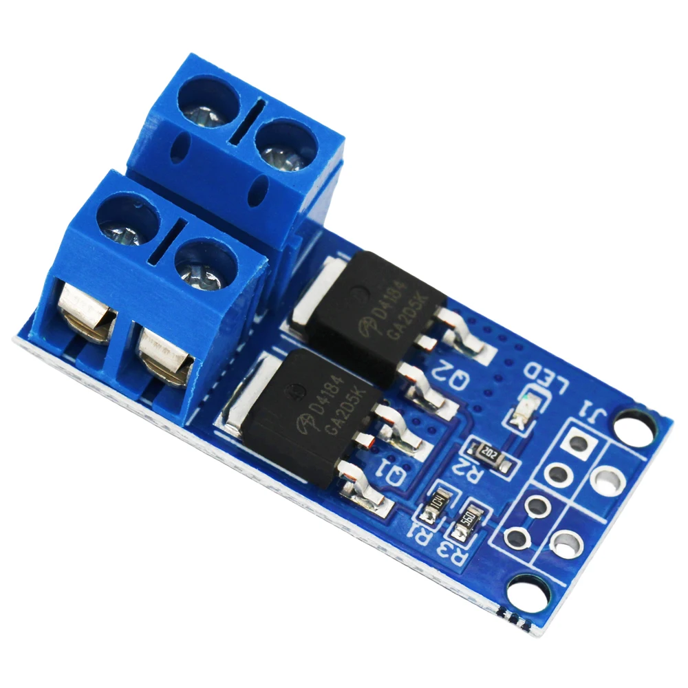 DC 5V-36V 15A Max 30A 400W Dual High-Power MOSFET PWM Trigger Switch Drive Regulator Adjustment Motor Speed Control Board Module