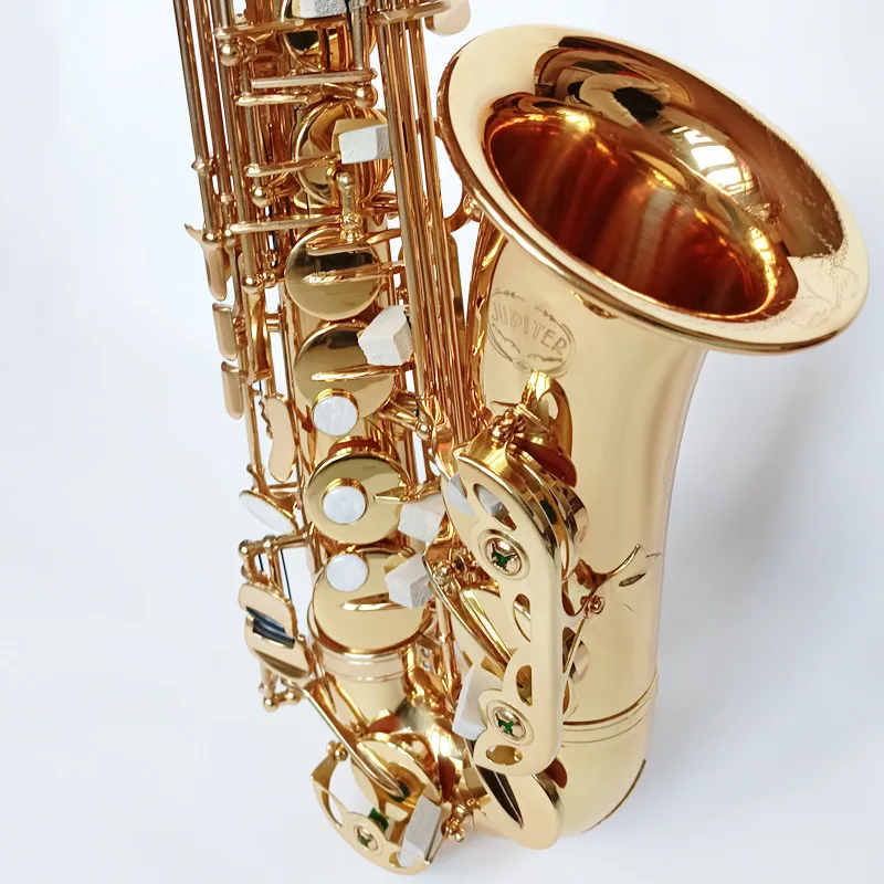 JUPITER JAS-669 Eb Alto Saxophone New Arrival Brass Gold Lacquer Music Instrument E-flat Sax with Case Accessories