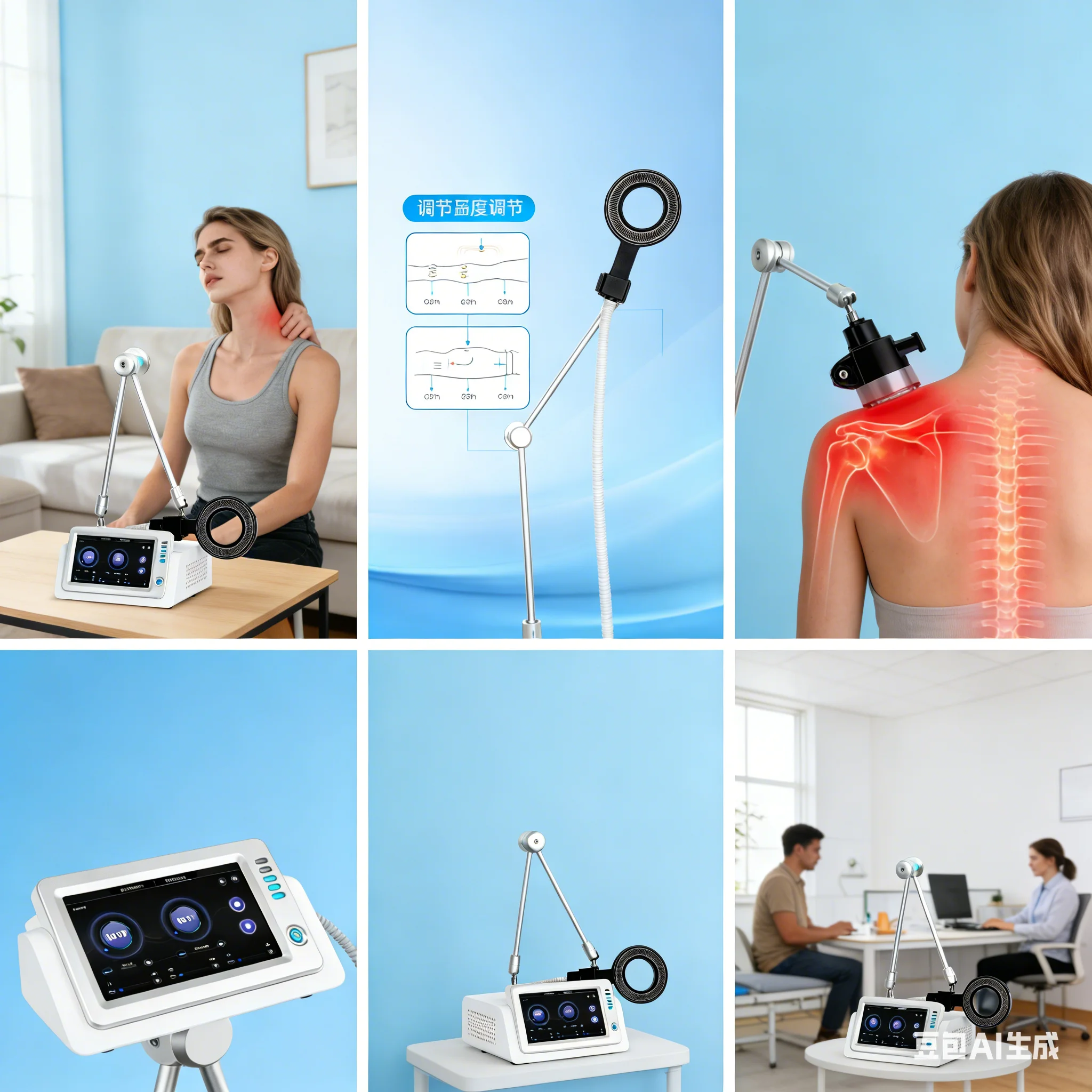 Portable Magnetic Therapy Machine for Pain Relief
