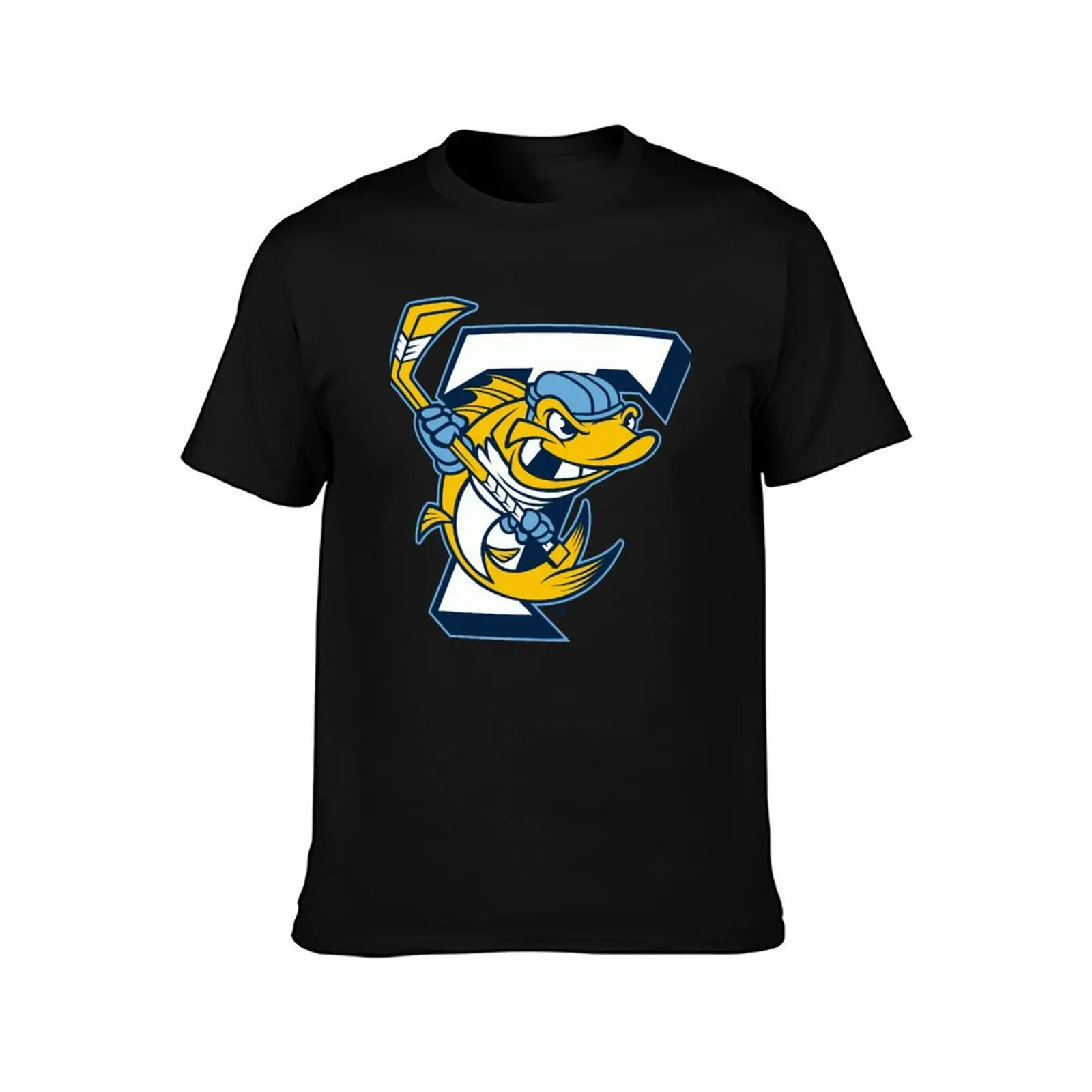 Toledo Walleye T-Shirt cotton graphic tees Funny t-shirt boys whites shirts men graphic