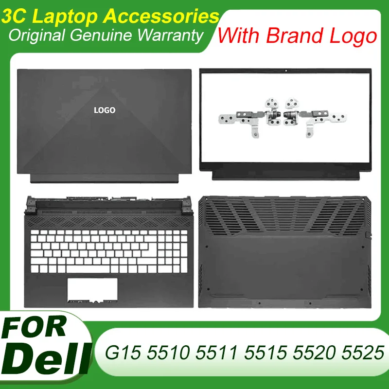 

Notebook Parts For Dell G15 5510 5511 5515 5520 5525 Front Bezel Palmrest Bottom Case Hinges Back Cover Replacement Shell 01FC2R