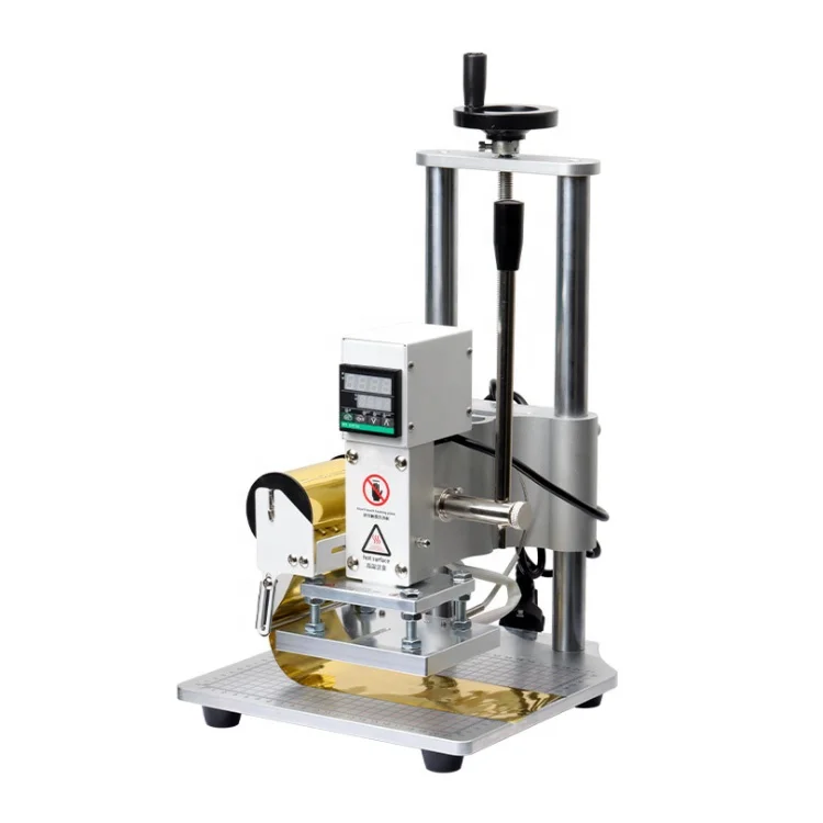 New Design Leather Hot Foil Stamp Machines for Plastic Wood Paper