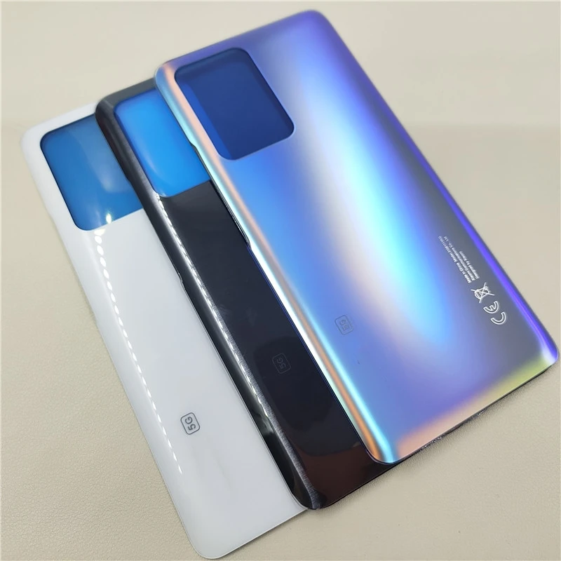 A+++ Glass Rear Lid Door For Xiaomi Mi 11T Mi11T Pro Battery Back Cover Housing Case Shell