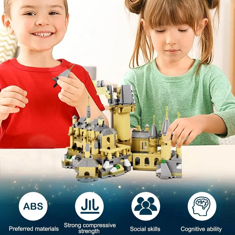 Dream Castle Building Blocks giocattoli per ragazzi 6-12 anni Creative STEM Building Toys regalo per bambini compleanno natale