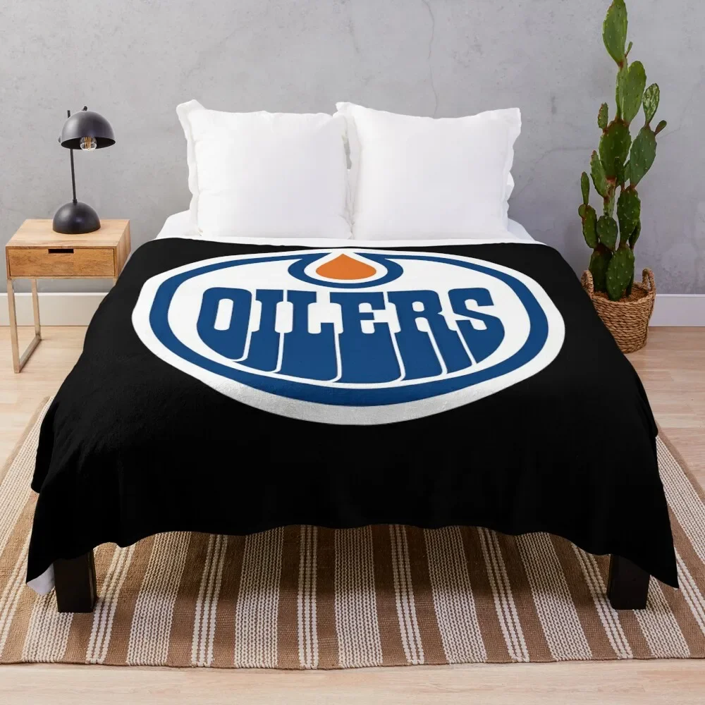 Oilers-Merch Classic T-Shirt.png Throw Blanket