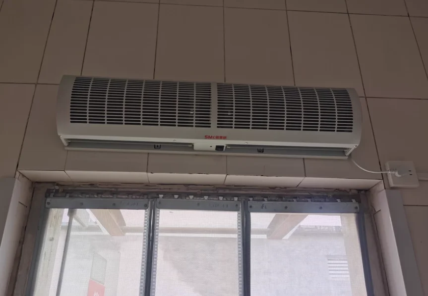 Air Curtains For Shopping Mall Door Air Curtain Latest Fashion Design Door   BSSC Centrifugal