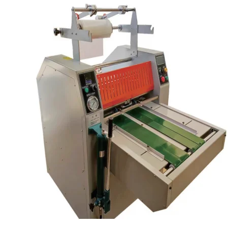 520mm Industrial Hydraulic Automatic Thermal Laminator Paper Film Laminating Machine with Auto Breaking for Printing House 240mm