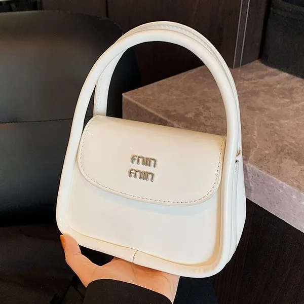 

2025 Niche Commuter Square Bag, Women's Trendy Shoulder Purse, Day to Night Crossbody, Top Handle Tote, Leather Bag