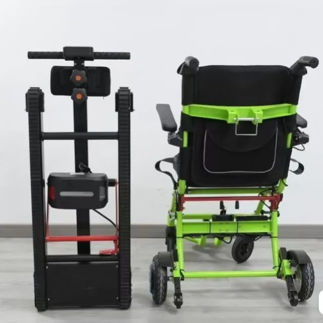 Split detachable electric climbing machine the elderly wheelchair crawler stair climbing machine labor saving and foldable