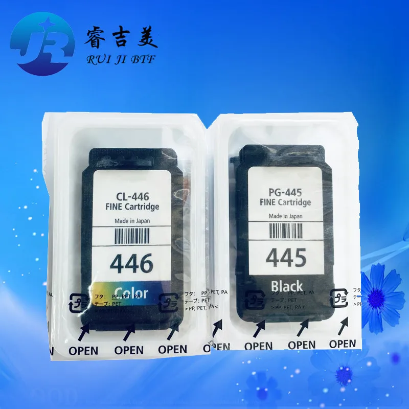 Original New PG-445 CL-446 ink cartridge For Canon MG2540S MG2540 MG2545s MG3040 MG2940 MG2440 TS3140 TS3340 TR4540 MX494 IP2840