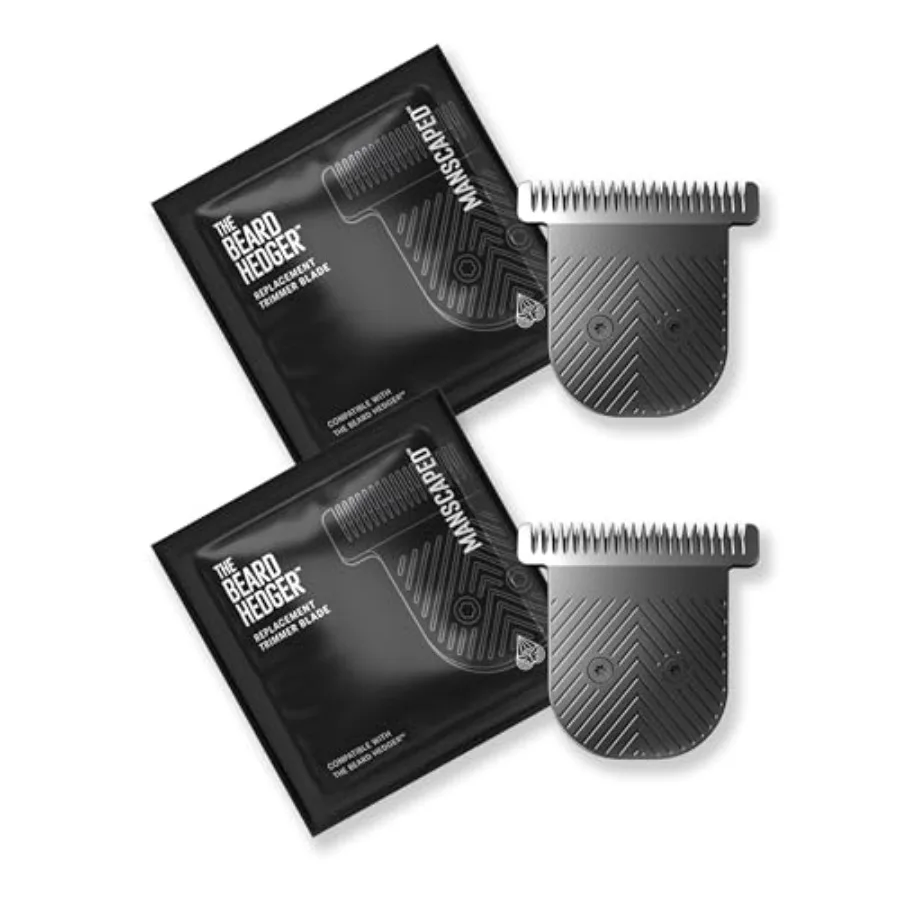 

® ® Replacement SkinSafe® Trimmer Blade, Premium Stainless Steel T-Blade for Precision Facial Hair Trimming, 2-Pack