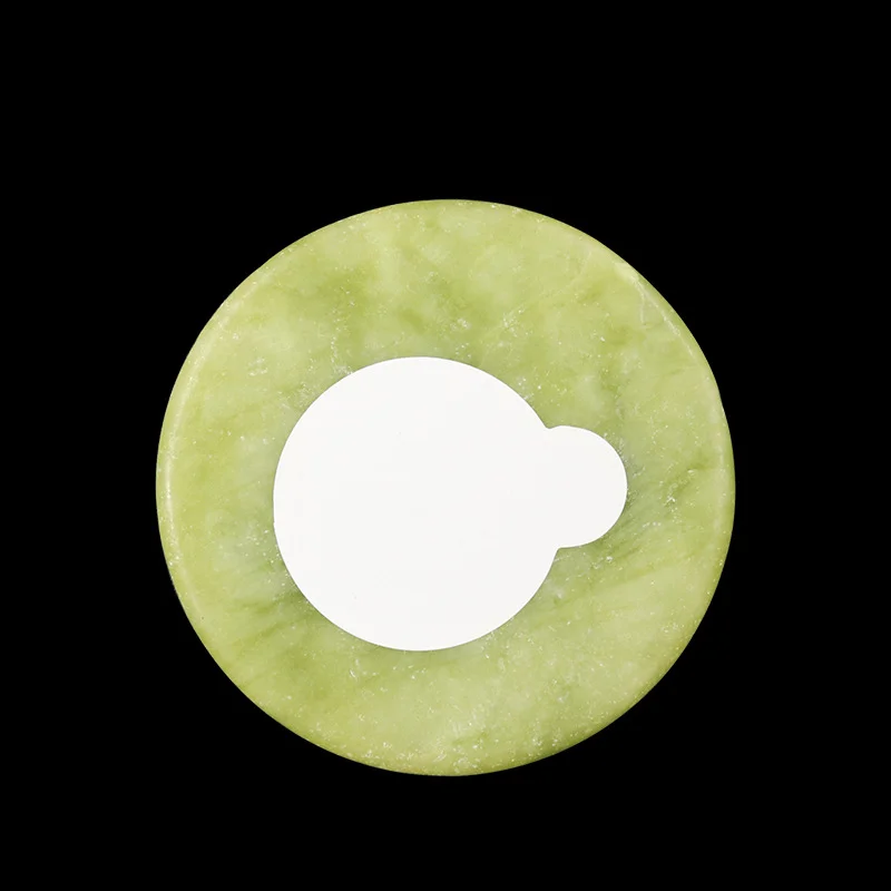 1 قطعة رمش الغراء البليت لاش تمديد أدوات الوردي الأخضر الأسود حجر اليشم قابلة لإعادة الاستخدام كاذبة رموش الغراء الوسادة حامل اكسسوارات #4